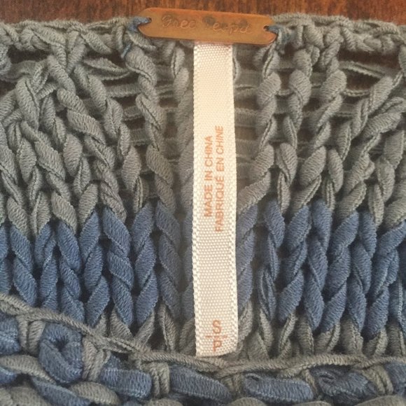 Free People Desert Moon Long Sleeve Pullover Knit Top - Picture 8 of 9